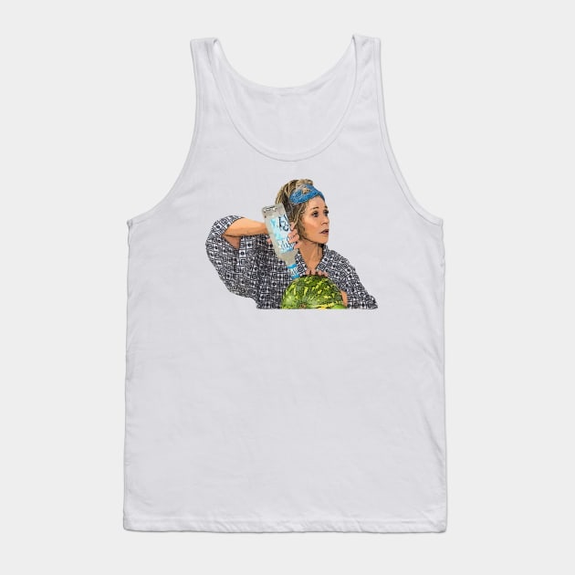 Grace Hanson Cooking Watermelon and Vodka Tank Top by baranskini